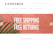 Tablet Screenshot of langsura.com